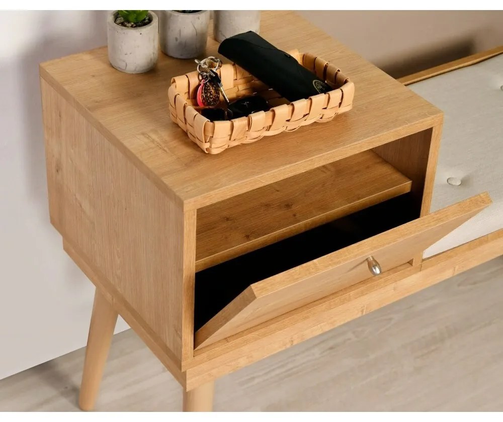Bancă Urban Cream and Oak