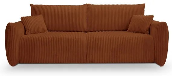 Canapea extensibilă FRIDA, 2 locuri, maro