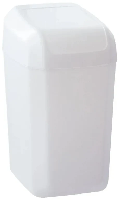Coș de gunoi Denox Troya 15 l, alb, 15 l
