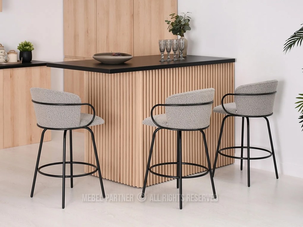 Scaun Sofia (bej deschis + negru). 1110747