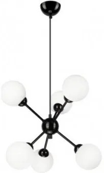 Pendul modern 6 becuri G9 Ruby-Ball 45290 Lamkur