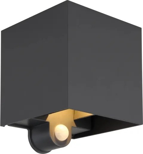 Globo 34168S - Lampă LED de exterior cu senzor VERONIKA 2xLED/3W/230V IP54