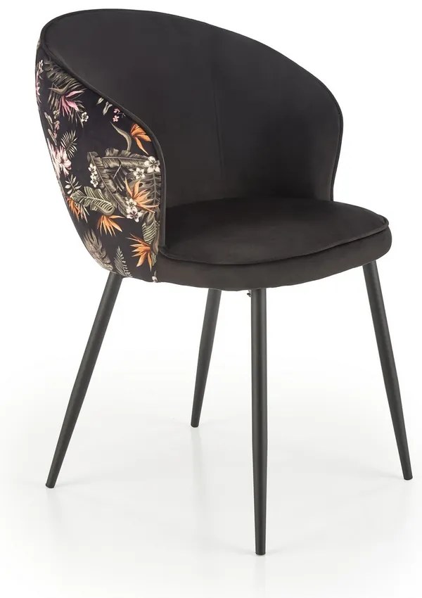 Scaun de bucaterie Nathan, negru