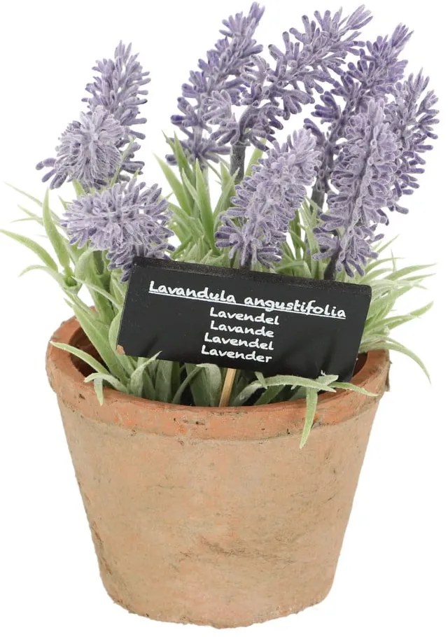 Plantă artificială (înălțime 17,5 cm) Lavender – Esschert Design