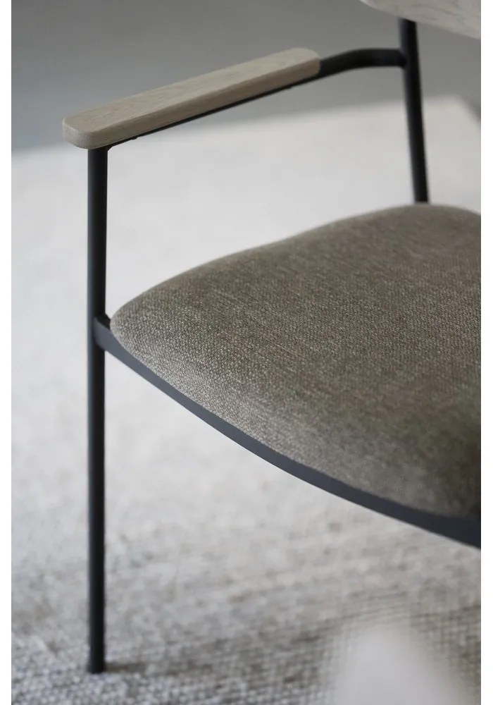 Scaune de dining bej/natural 2 buc. Maymont – Rowico