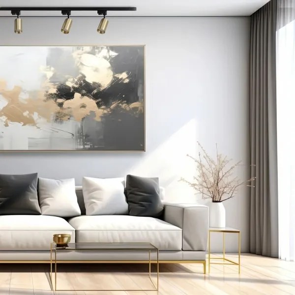 Spot pentru sistem de șină MARIBEL 3xGU10/10W/230V auriu