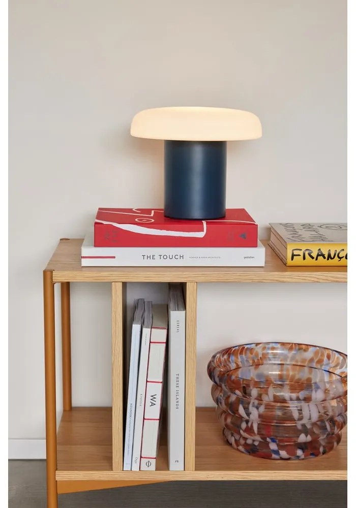 Veioză albastru-închis (înălțime 20 cm) Ateliers – Hübsch