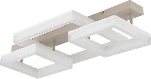 Globo 48047D2 - Plafonieră LED MARLENNE, 40W, 230V, 3000K, 33x66 cm