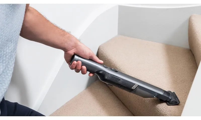 Aspirator de mana Shark WV200EU, 115W, Perie pentru animale, Autonomie 8 min, HEPA, Gri