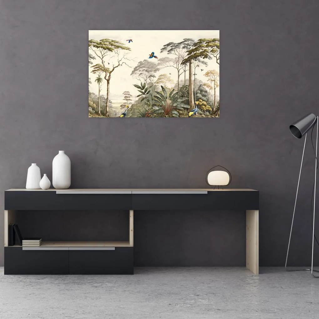 Tablou - Pădurea tropicală amazoniană (90x60 cm)