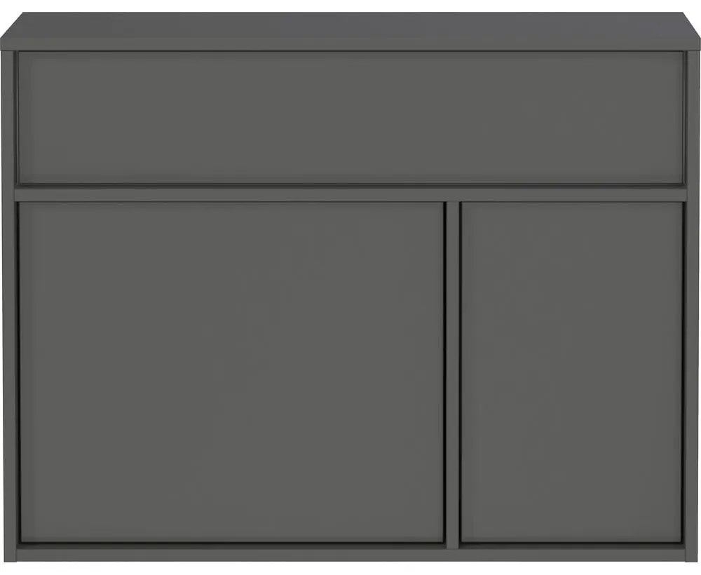 Dulap gri antracit 83x63x25 cm Ameca 2.0 – Germania