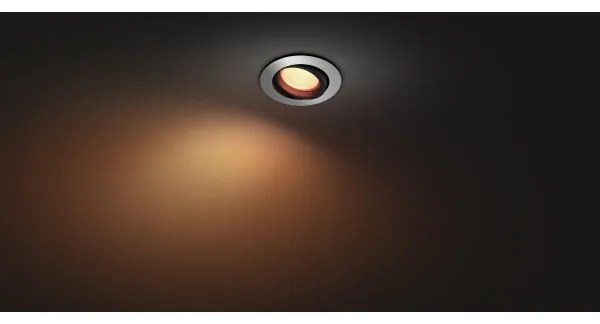 Plafonieră LED RGB încastrată Hue CENTURA 1xGU10/5,7W/230V Philips 50451/48/P7