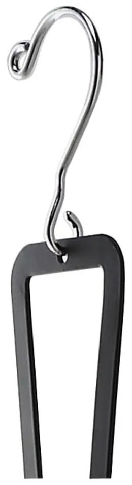 Cuier pentru genți cu 6 cârlige YAMAZAKI Kanazawa, negru