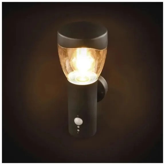 Aplică de exterior cu senzor ARTEO 1xE27/15W/230V IP44