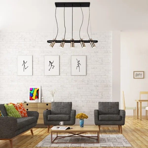 Rabalux 6430 - Lustră LED pe cablu RAVEN LED/25W/230V