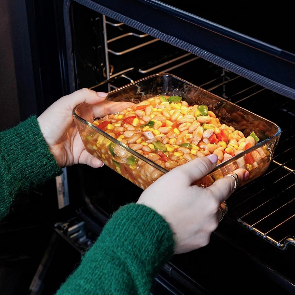 Pyrex Recipient din sticlă Cook & Freeze 1,5 l, 22 x 17 x 6 cm, 1,5 l
