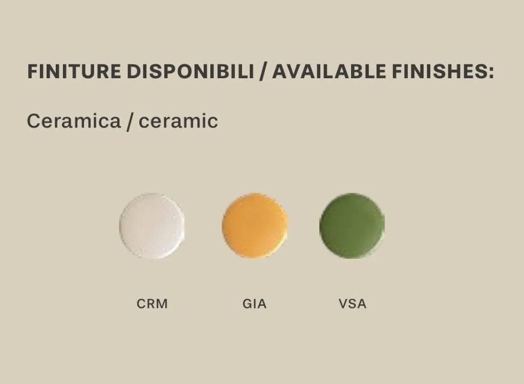 Lustra din ceramica design italian realizata manual Copacabana