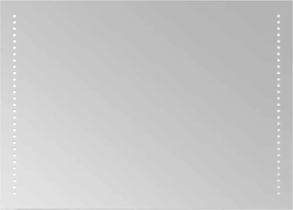 vidaXL Oglindă de baie cu LED, 70x50 cm