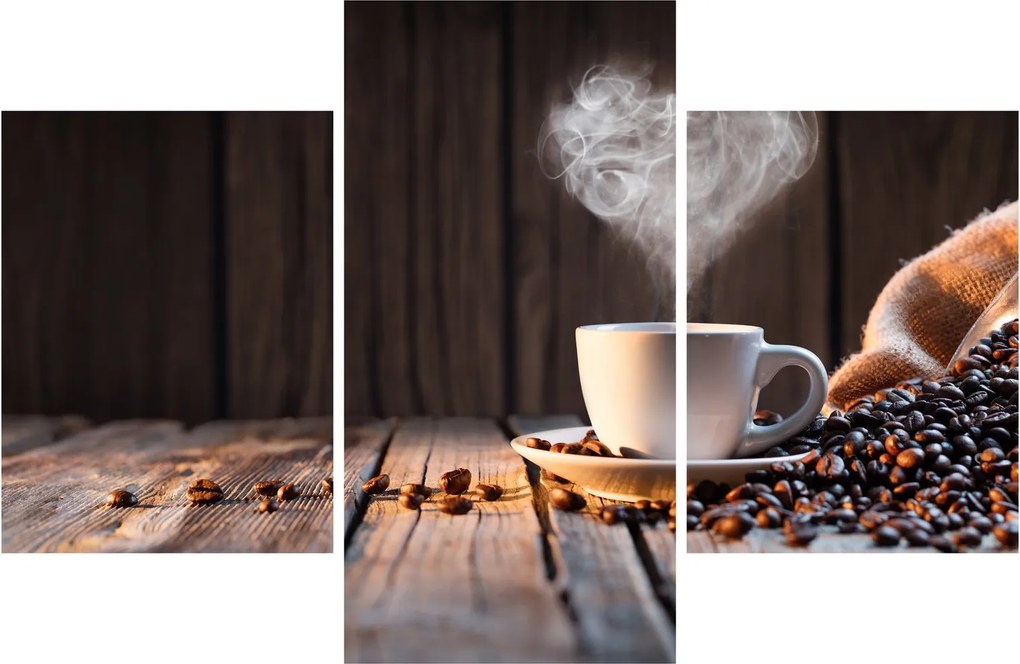 Tablou - Timp pentru cafea (90x60 cm)