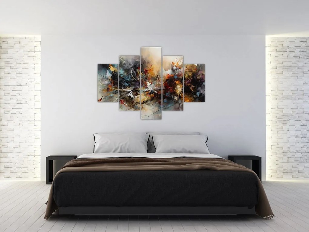 Tablou - Grafică abstractă (150x105 cm)