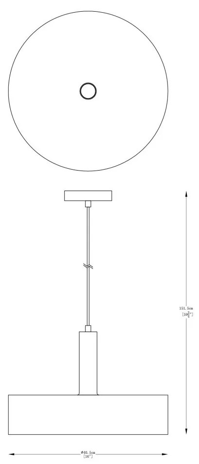 Lustra / Pendul metal design minimalist LEO XL