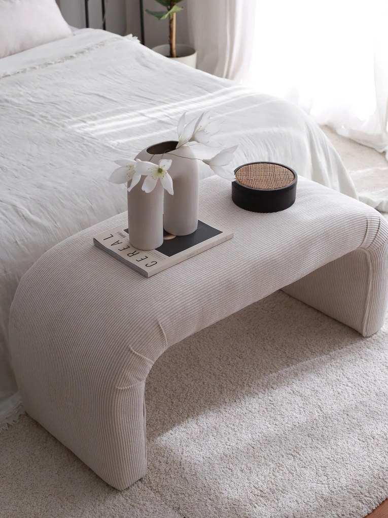 Taburete Naos Bench (gri deschis). 1087819