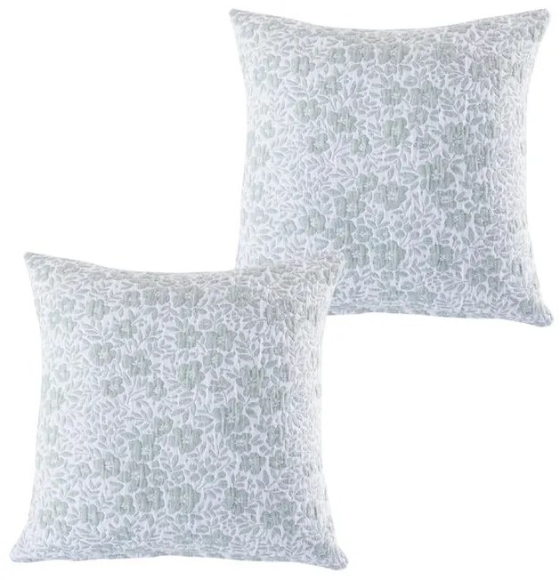 Set de 2 fețe pernuțe DITA verde 40 x 40 cm