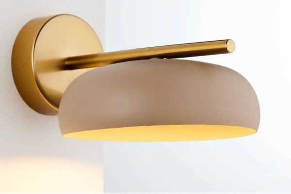 Aplica de perete OLAF 1xGX53/12W/230V bej/auriu