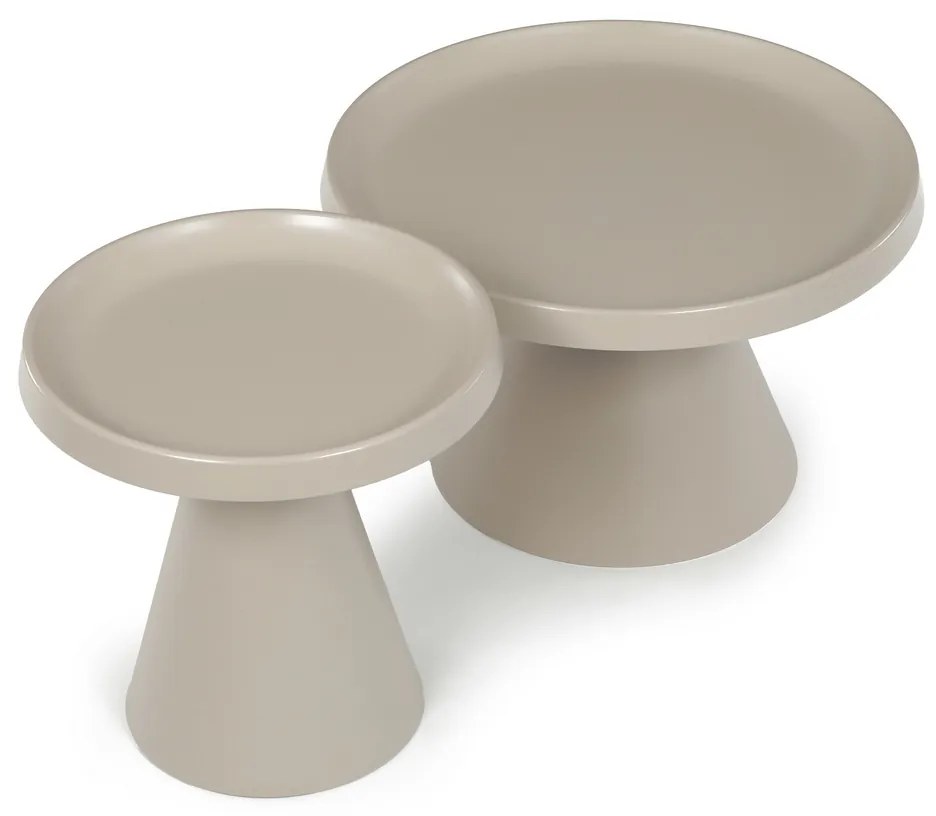 Set de măsuțe de cafea F4112 CSM, bej, 2 buc.