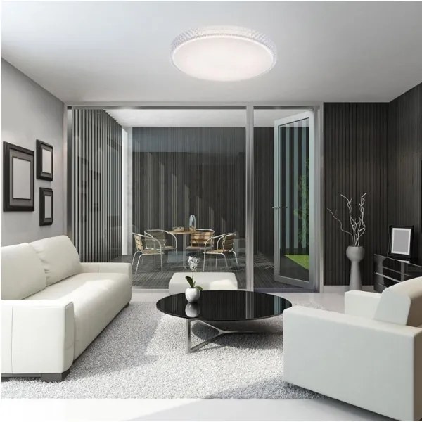 Plafonieră LED FRIDA LED/40W/230V 3000-5000K Leuchten Direkt 14372-00