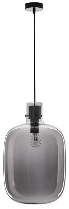 Lustra, Pendul design modern CINZIA fumuriu, 30cm