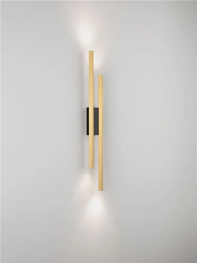 Aplica LED iluminat ambiental BRILLIA alama aurie