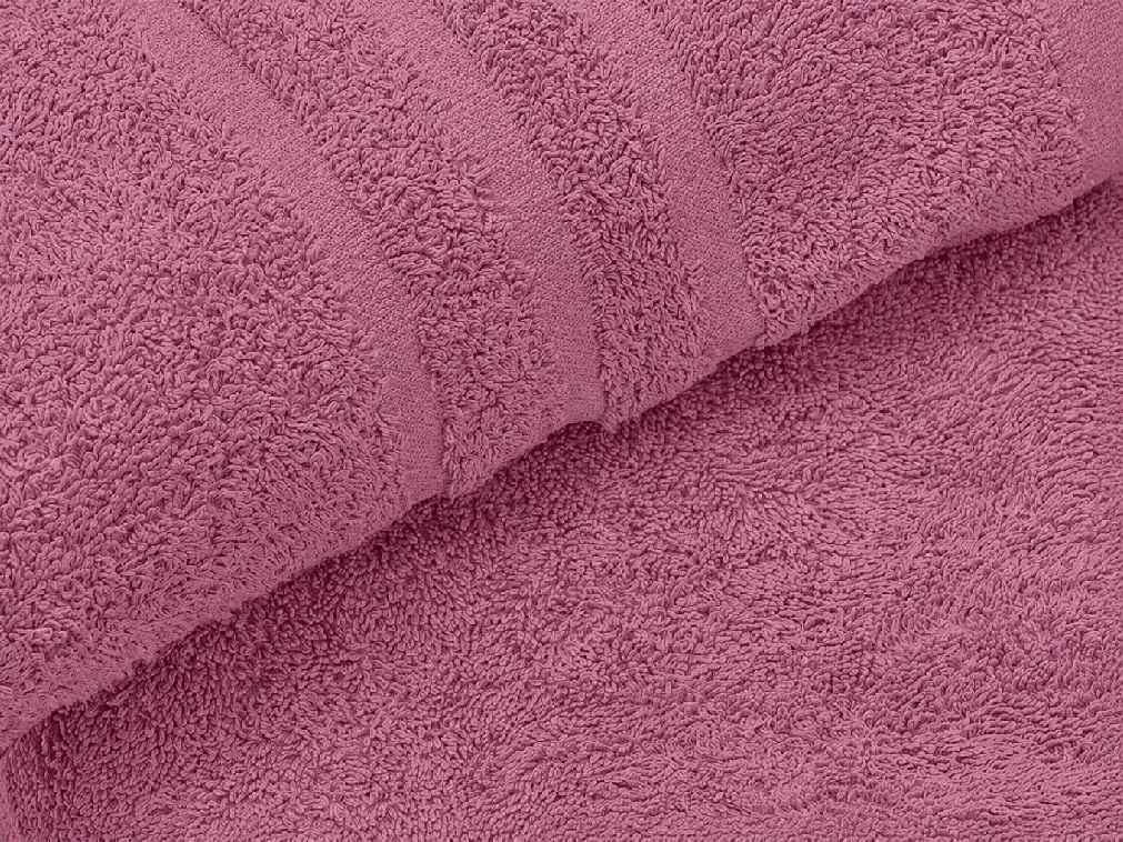 Prosop CLASSIC COLOR 50 x 100 cm roz vechi, 100% bumbac