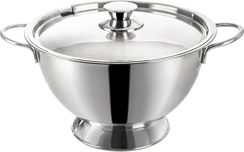 Bol argintiu din oțel inoxidabil ø 26 cm – Orion