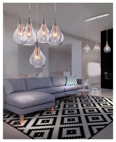 Azzardo AZ1689 - Lustră pe cablu ELEKTRA 3xG9/40W/230V