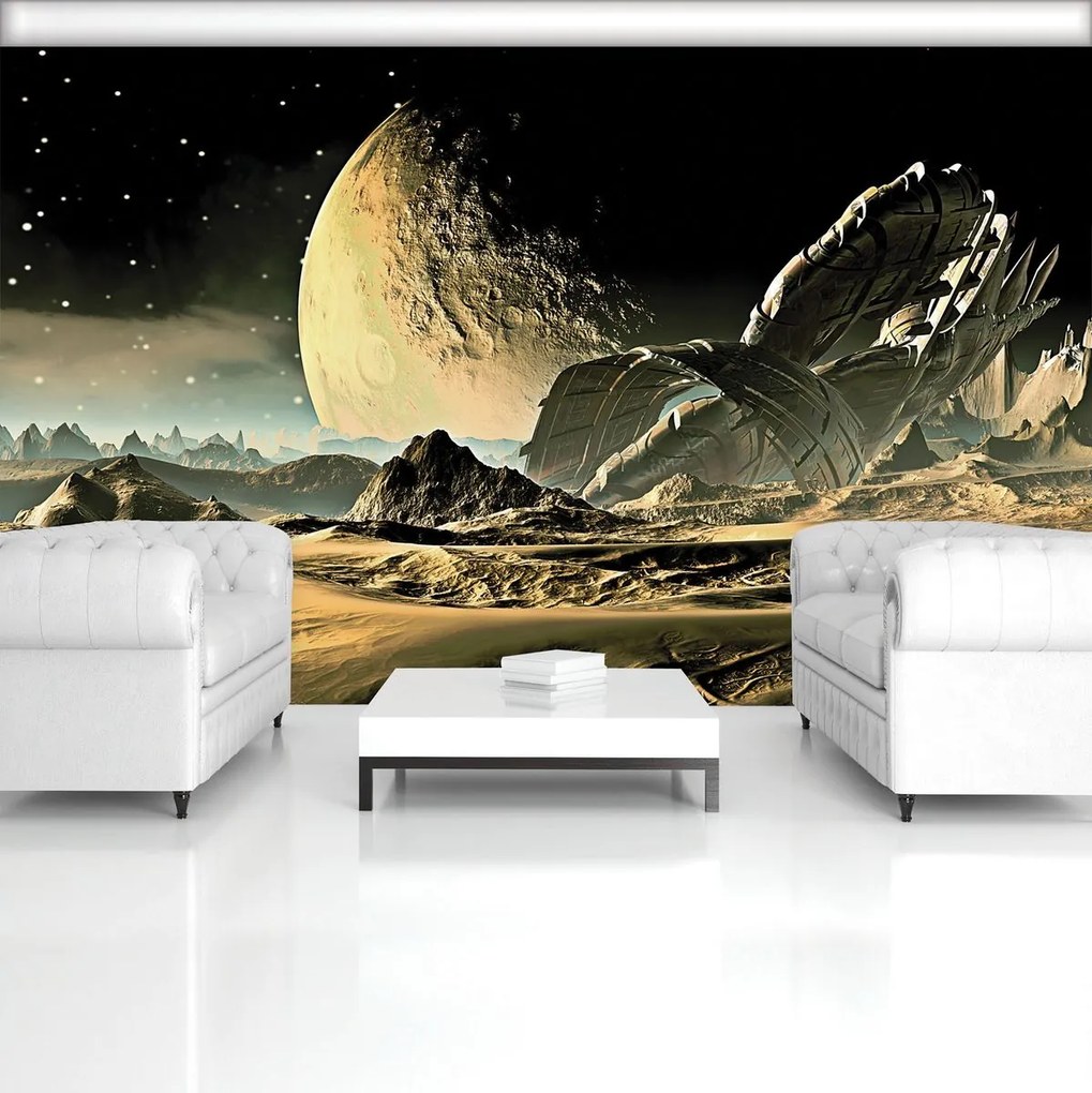 Fototapet - Aterizare pe Mars (254x184 cm)