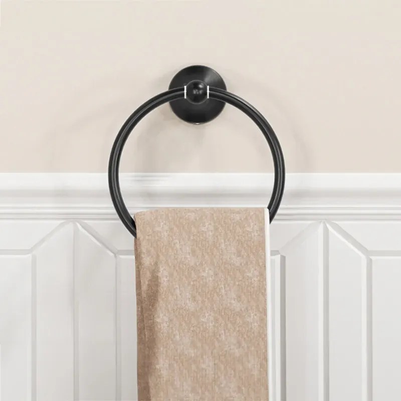 Cuier de baie 332867A Negru, Rea