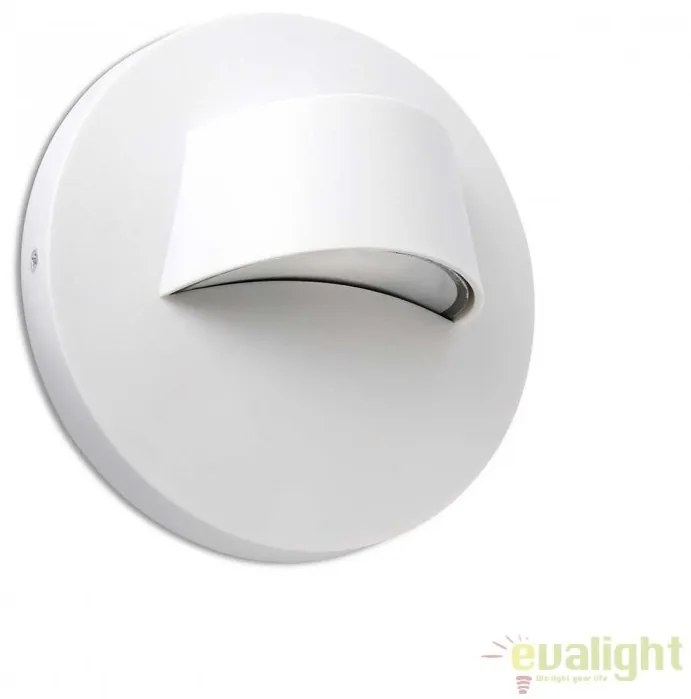 Aplica LED iluminat exterior design minimalist BROW alba 70408