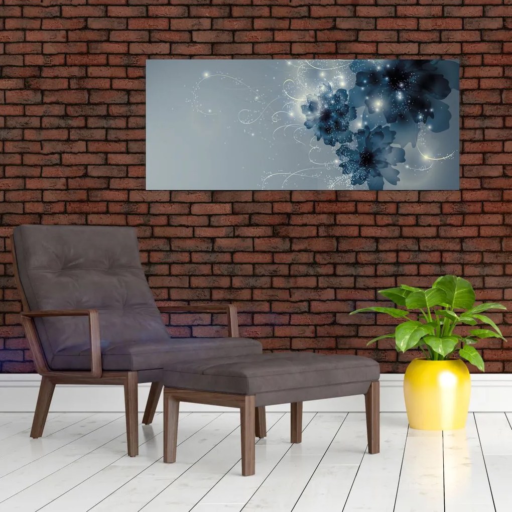 Tablou - Flori delicate (120x50 cm)
