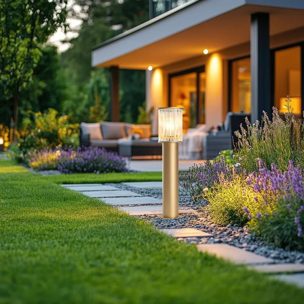 Stalp 52cm protectie IP44 NORFOLK 8753 auriu