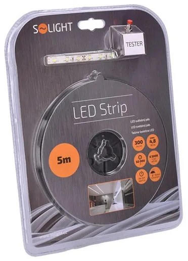 Bandă LED pentru baie 24W/12V 5m IP65 Solight WM50-65T
