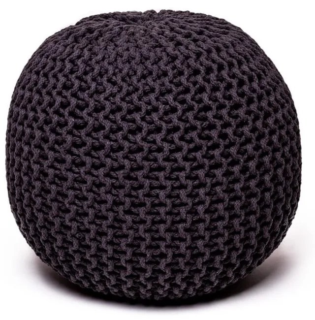 Puf Bonami Essentials, gri închis