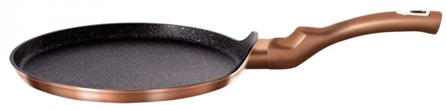 Tigaie de clatite 25 cm Rose Gold (Cupru) Metalic Line Berlinger Haus BH 1523N