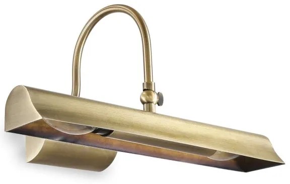 Aplică pentru tablouri Ideal Lux RETRO 2xE14/28W/230V alamă