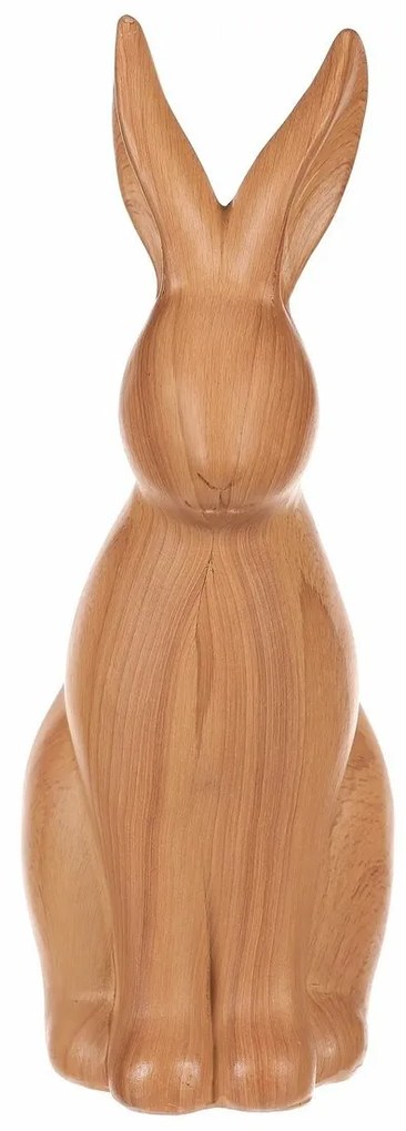 Decorație din poliresină Iepure, figurină mare, 12x 7 x 21 cm