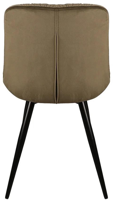 Scaun de bucaterie Praga Velvet, olive