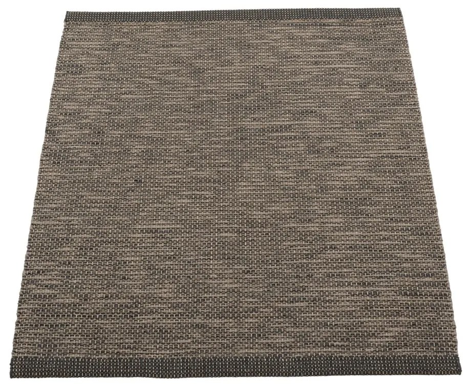 Covor pentru exterior și interior maro închis 70x90 cm Sam Black Walnut – Pappelina