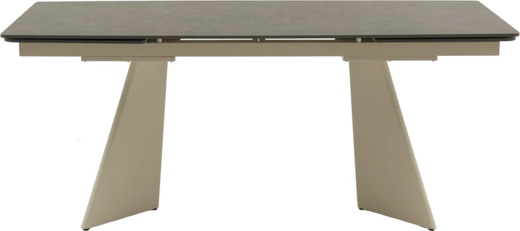 Masă ceramică Colle Beige, extensibilă 280 cm/90 cm