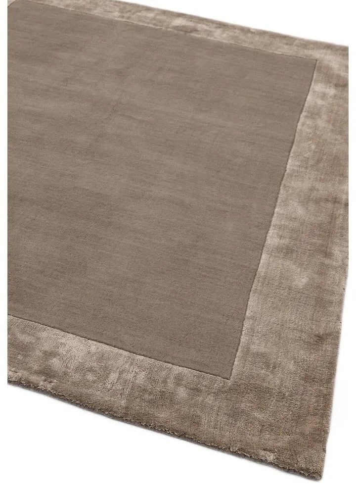 Covor maro handmade din amestesc de lână 160x230 cm Ascot – Asiatic Carpets