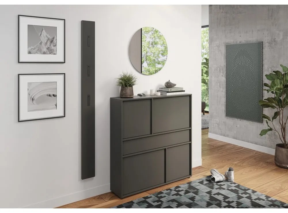 Dulap gri antracit 83x63x25 cm Ameca 2.0 – Germania